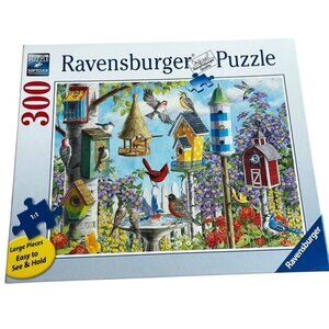 Ravensburger 300 Piece Ingrid Slyder Birdhouses Puzzle